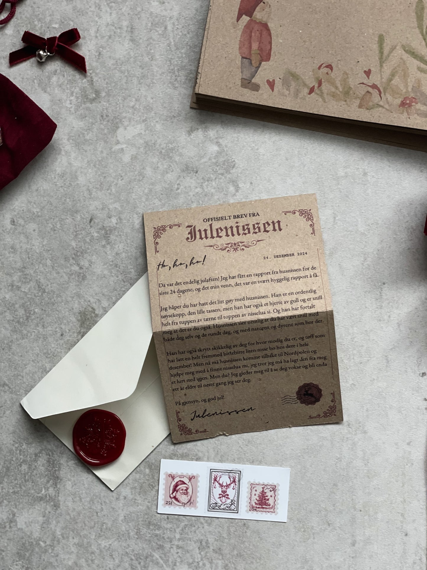 Husnissens Eventyrkalender - Fysisk produkt uten rekvisittpose